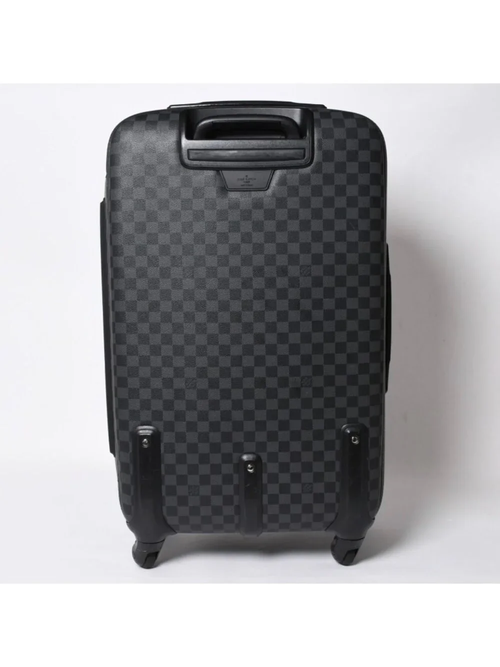 Louis Vuitton Suitcase Carry Case Carrie Damier Graphite Canvas Black Travel Bag